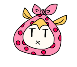 Cute and strange creatures sticker #13032624