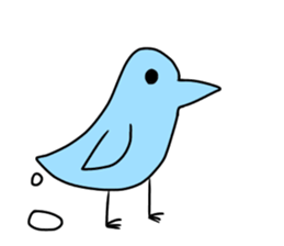 Cute and strange creatures sticker #13032631