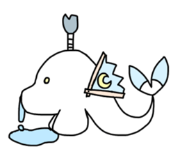 Cute and strange creatures sticker #13032638