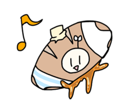 Cute and strange creatures sticker #13032640