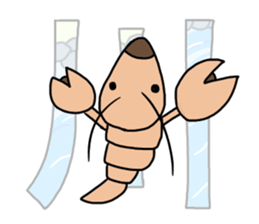 Cute and strange creatures sticker #13032649