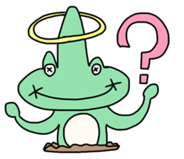 Cute and strange creatures sticker #13032657