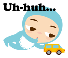 The baby in Yard sticker #13032662