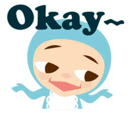 The baby in Yard sticker #13032664