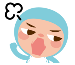 The baby in Yard sticker #13032665