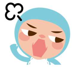 The baby in Yard sticker #13032665