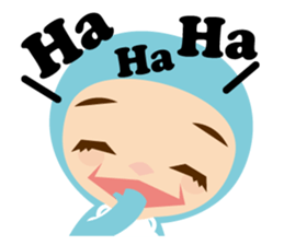 The baby in Yard sticker #13032666