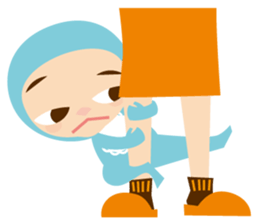 The baby in Yard sticker #13032670