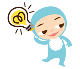 The baby in Yard sticker #13032671