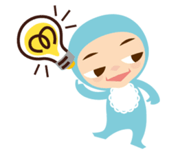 The baby in Yard sticker #13032671
