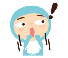 The baby in Yard sticker #13032676