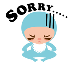 The baby in Yard sticker #13032677