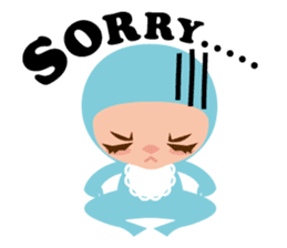 The baby in Yard sticker #13032677
