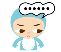 The baby in Yard sticker #13032678