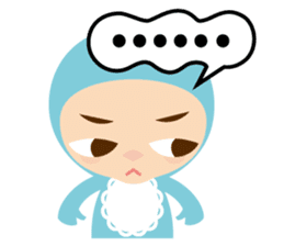 The baby in Yard sticker #13032678