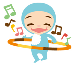 The baby in Yard sticker #13032679