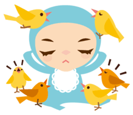 The baby in Yard sticker #13032680