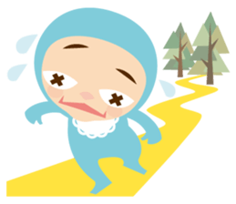 The baby in Yard sticker #13032682