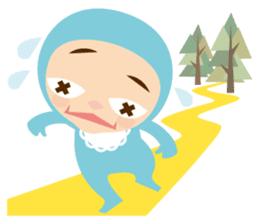 The baby in Yard sticker #13032682