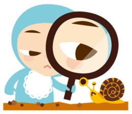 The baby in Yard sticker #13032683