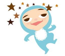 The baby in Yard sticker #13032684