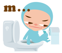 The baby in Yard sticker #13032685