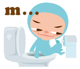 The baby in Yard sticker #13032685