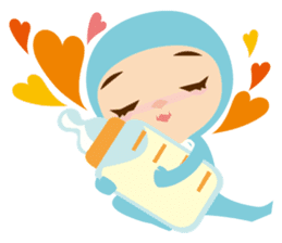 The baby in Yard sticker #13032686