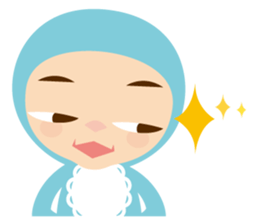 The baby in Yard sticker #13032687