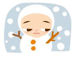 The baby in Yard sticker #13032688