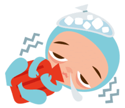 The baby in Yard sticker #13032689