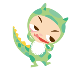 The baby in Yard sticker #13032691