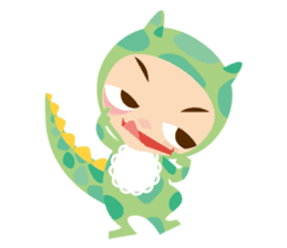 The baby in Yard sticker #13032691