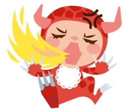 The baby in Yard sticker #13032694