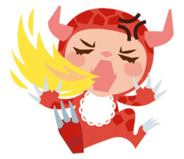 The baby in Yard sticker #13032694