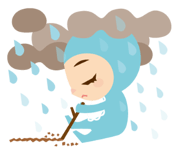 The baby in Yard sticker #13032696