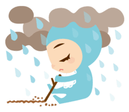 The baby in Yard sticker #13032696