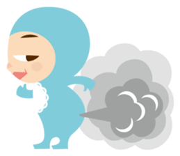The baby in Yard sticker #13032697