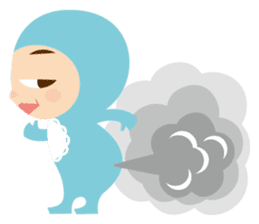 The baby in Yard sticker #13032697