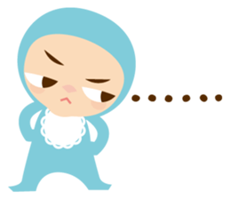 The baby in Yard sticker #13032700