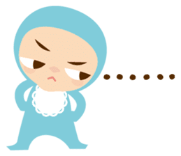 The baby in Yard sticker #13032700