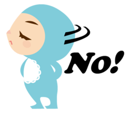 The baby in Yard sticker #13032701