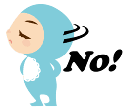 The baby in Yard sticker #13032701