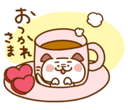 I answer easily, dog. sticker #13032706