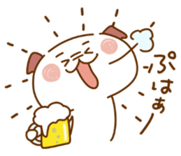 I answer easily, dog. sticker #13032723