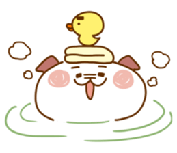 I answer easily, dog. sticker #13032724