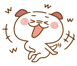 I answer easily, dog. sticker #13032725