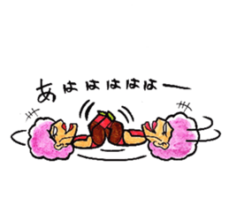 Purple Afro,appeared! sticker #13032870