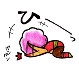 Purple Afro,appeared! sticker #13032871