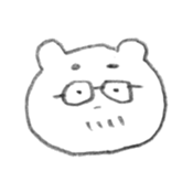 Abe bear stamp sticker #13032910